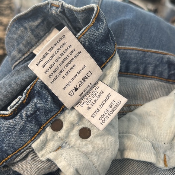 BOYISH THE ZACHARY HIGH RISE SKINNY JEANS IN BEST FOOT FORWARD 27 4 - Picture 6 of 6